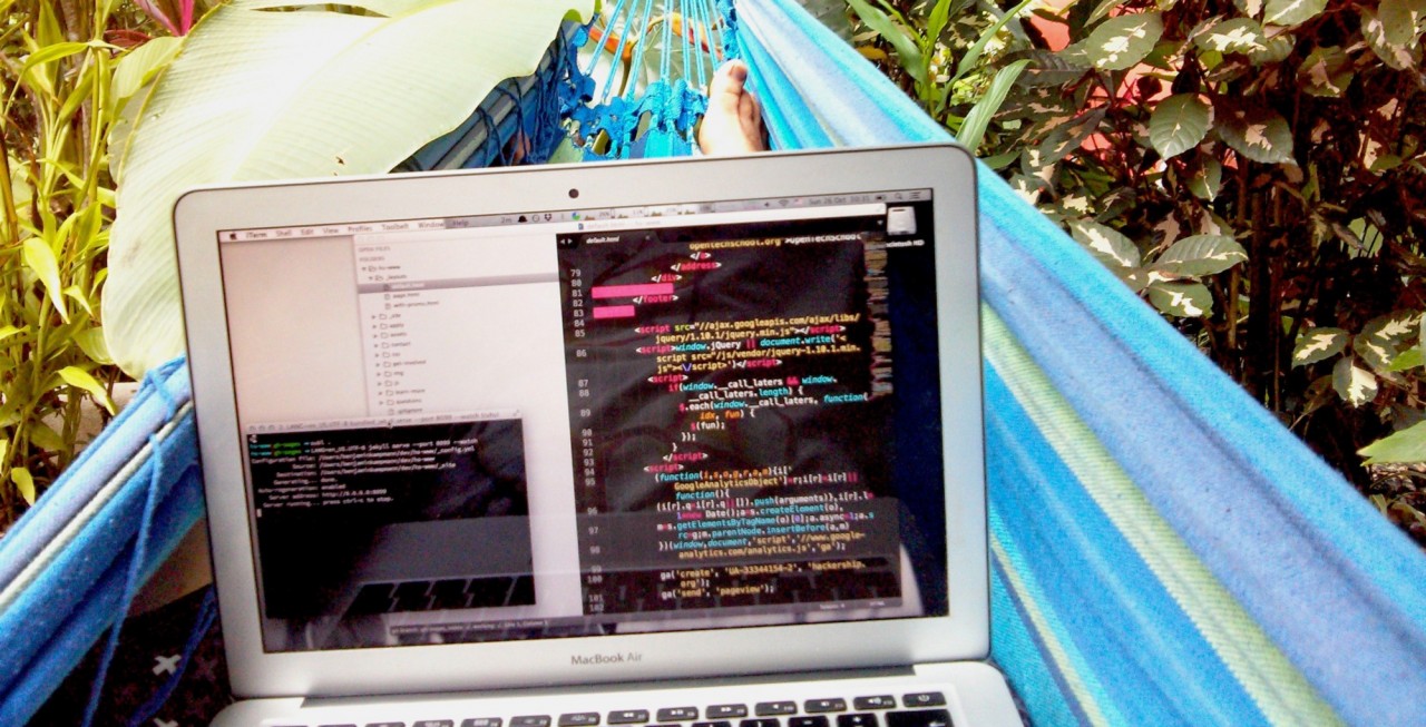 Learn coding while you are traveling